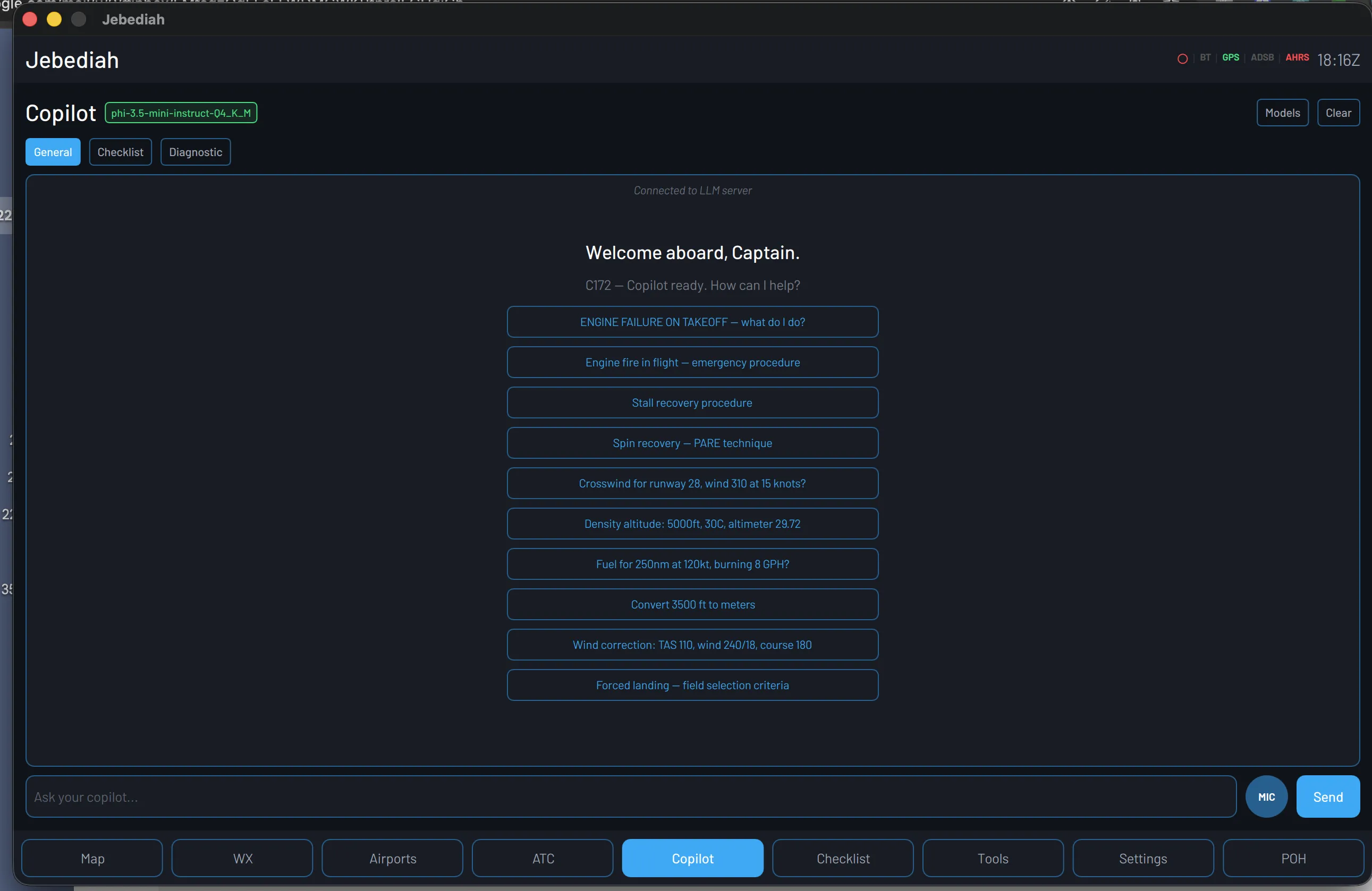 ML Copilot — quick prompts for emergencies, calculations, and procedures